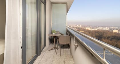 Beige Apartment Poznań by Renters