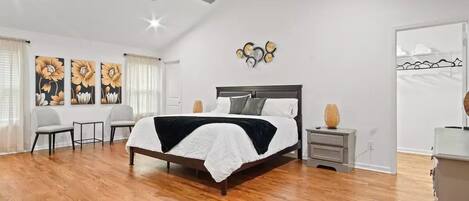 3 chambres, fer et planche Ă repasser, Wi-Fi, literie fournie