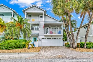 Exterior - Anna Maria Island Rental with Saltwater Pool and Elevator - Steps to Beach! (Holmes Beach)