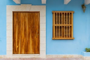 Detalhe da fachada