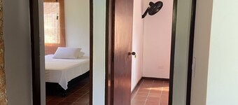 Comfortable and stylish Country Casita with a creek and a pool and lots of trees