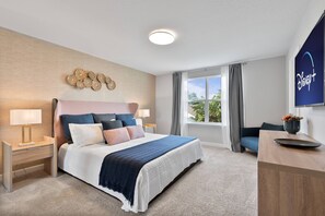 5 quartos, ferros/tábuas de passar roupa, berço de viagem, Wi-Fi