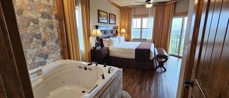 2 chambres, coffres-forts dans les chambres, bureau