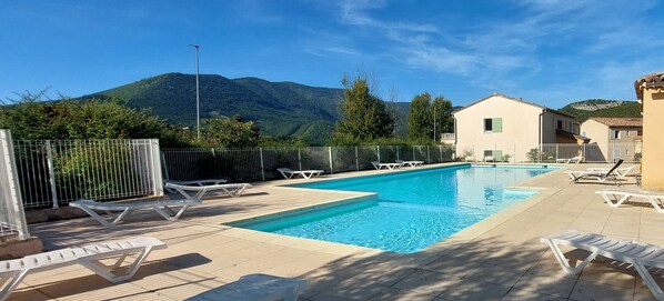 Alberca al aire libre 