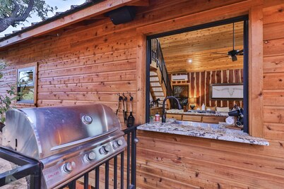 "The Magical Treehouse" offers an enchanting experience for up to six guests.