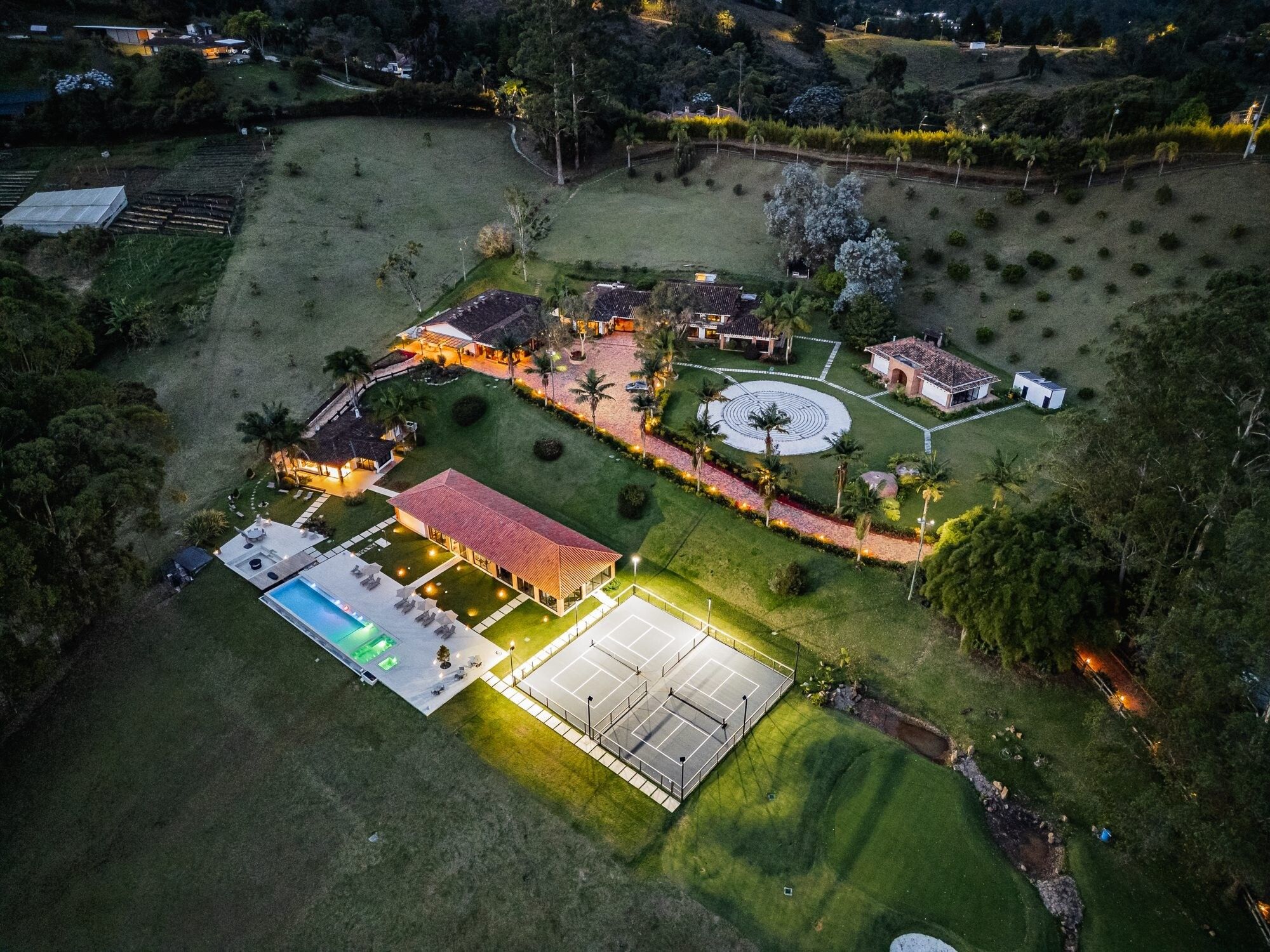 Aerial view