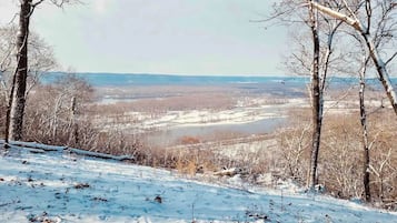 Vue depuis l’hébergement