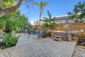 Terrace/patio - Bali style 1/1 beach villa (Deerfield Beach)