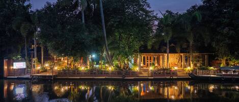 Façade de l’hébergement