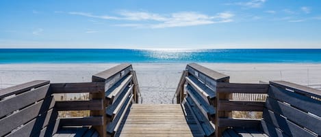 Beach nearby