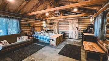 1 makuuhuone, vuodevaatteet