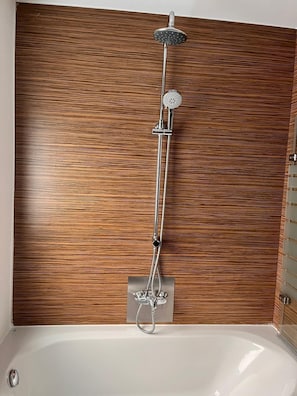 Hair dryer, towels