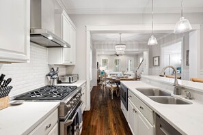 Fridge, microwave, oven, stovetop - Where Family Fun Meets Coastal Calm—Steps from Dragonfly Pool & Camp WaterColor (Santa Rosa Beach)