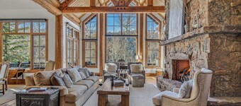 Expansive Ski-in/out Retreat at Arrowhead | Bearberry Lodge