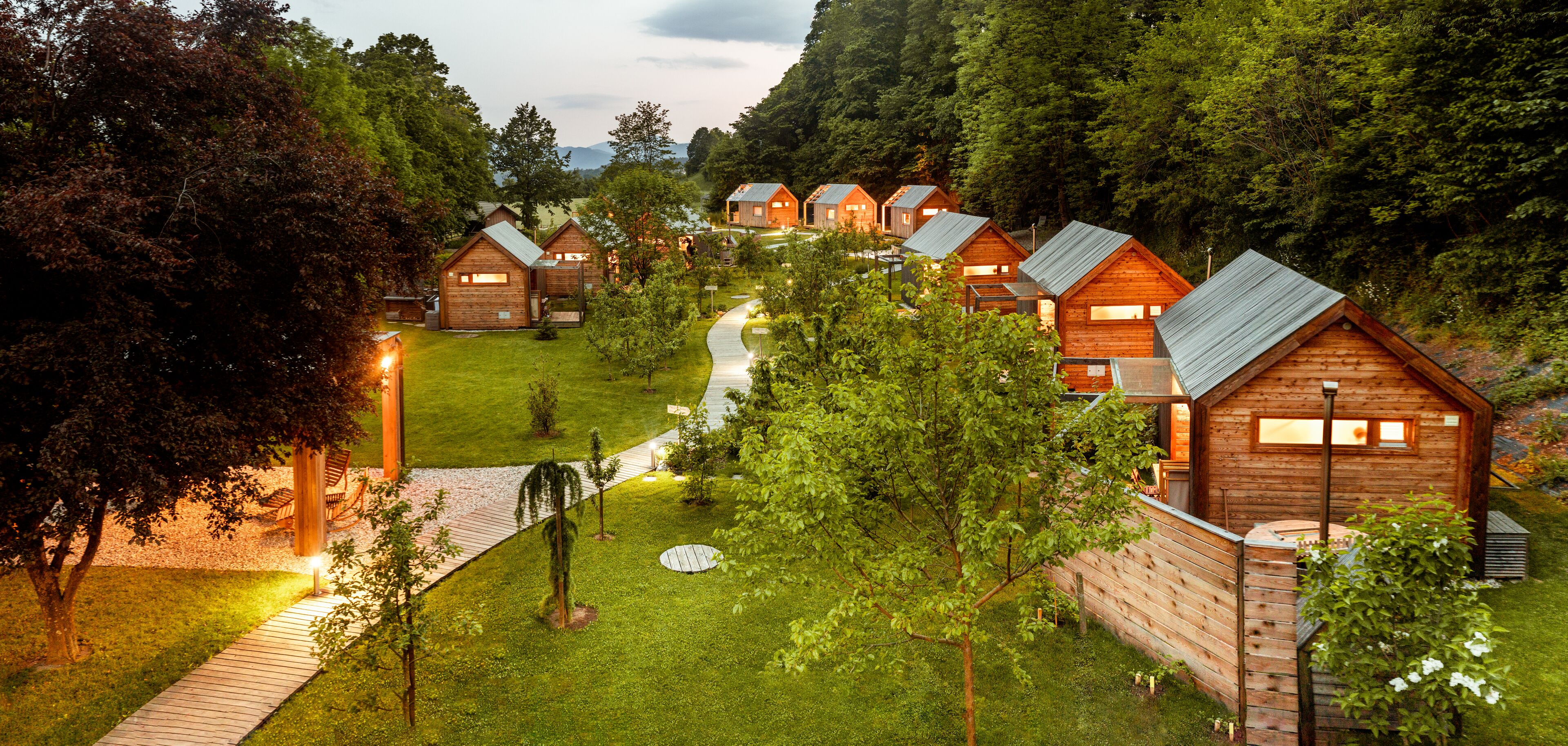 Jardines del alojamiento