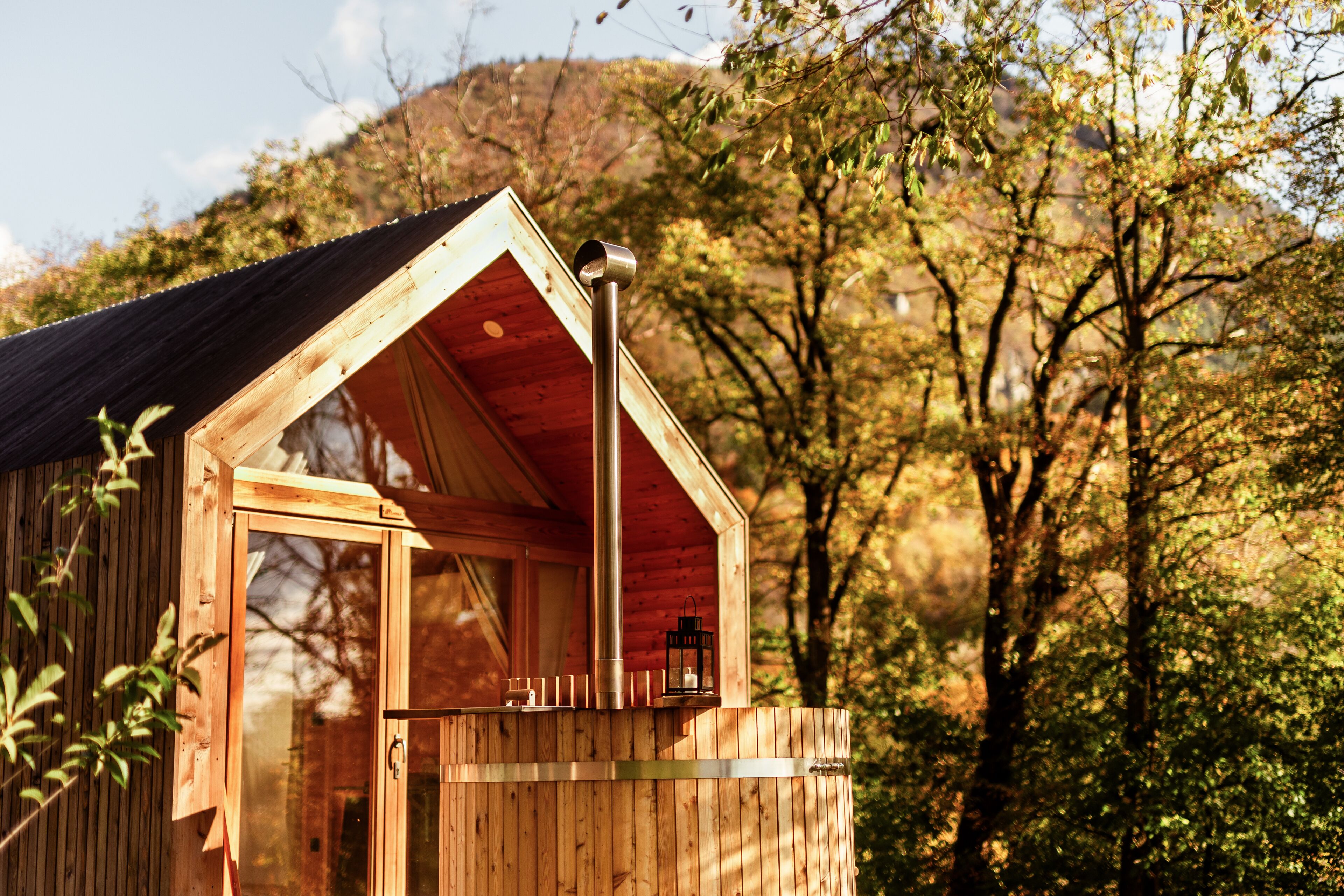 Premium Cabin, Sauna and Hot Tub, Resort View | View from room