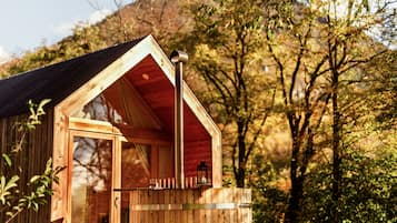 Premium Cabin, Sauna and Hot Tub, Resort View | View from room