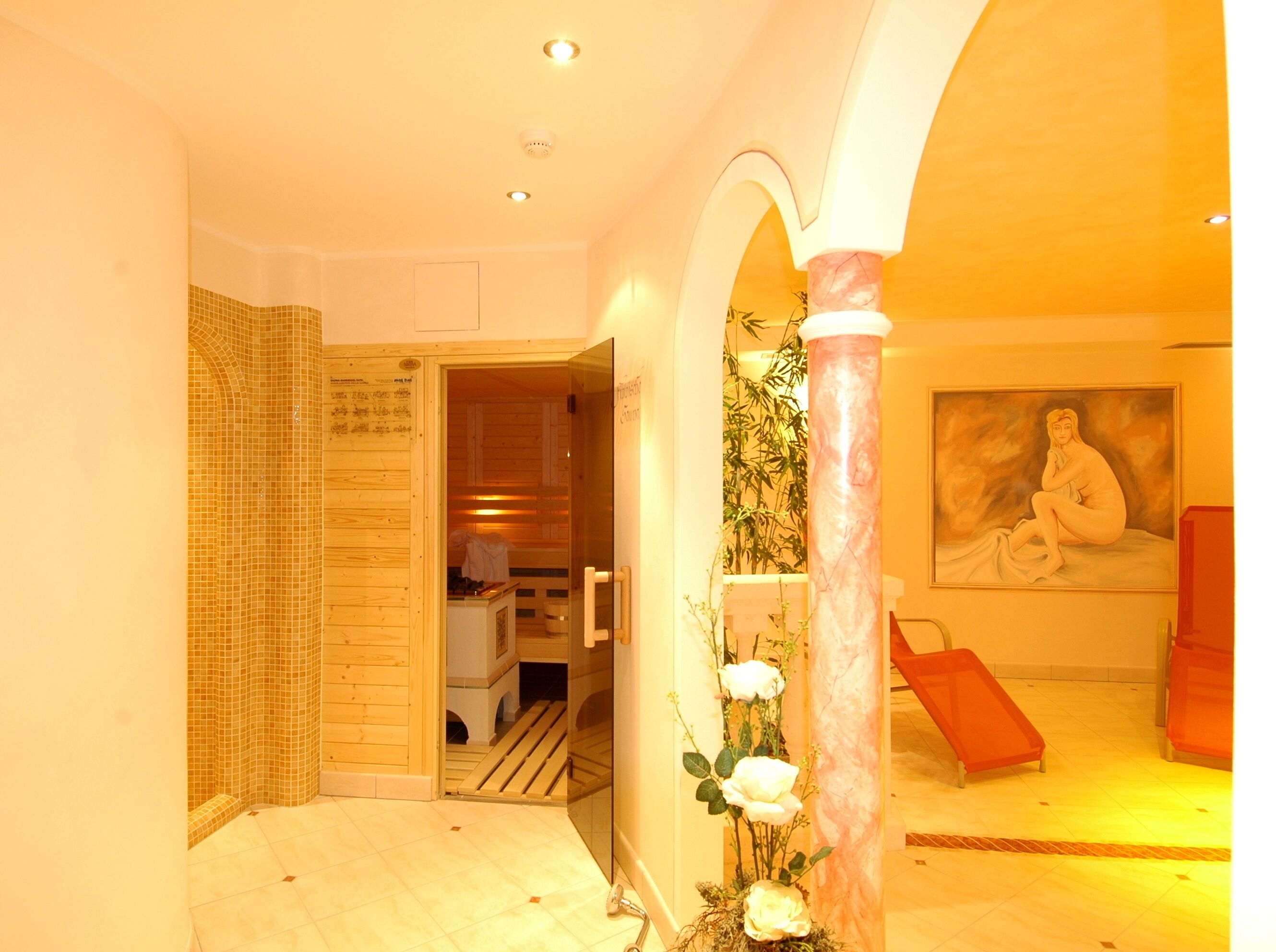 Sauna, steam room, hot springs/mineral springs