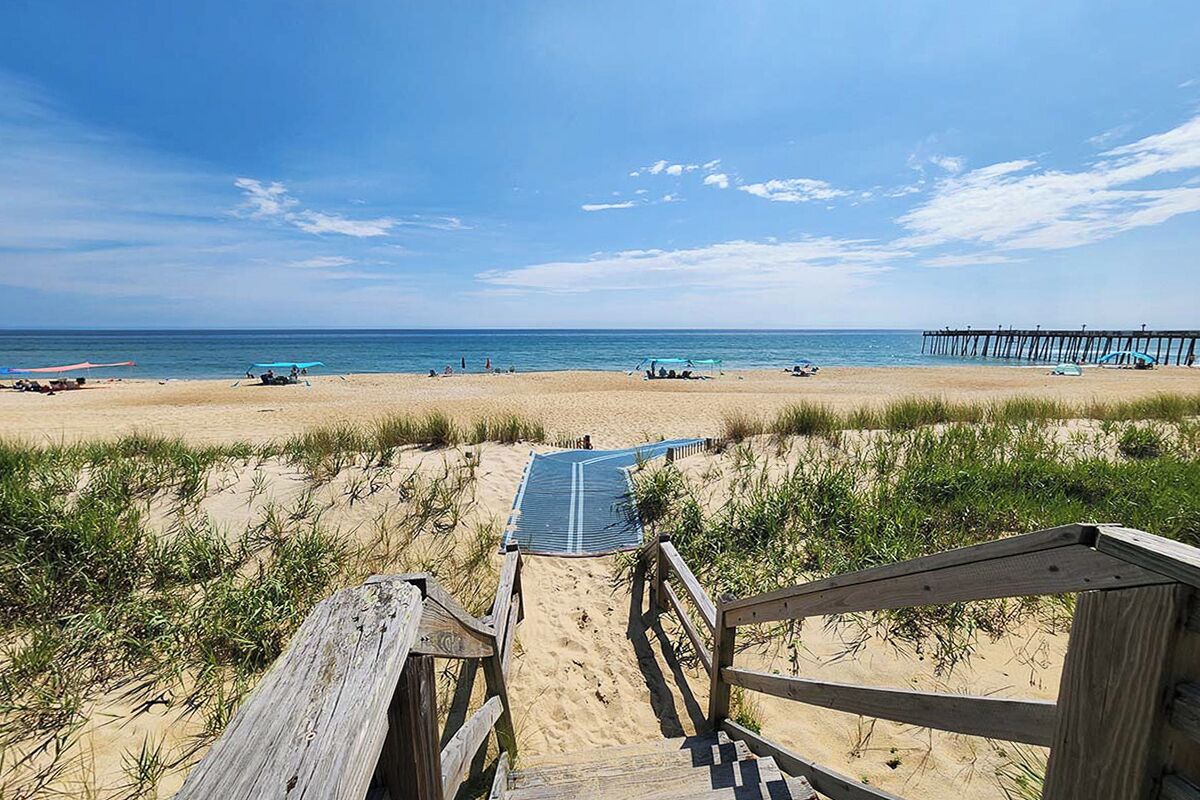 Accommodatie ligt op het strand