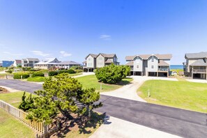Property grounds - Beautiful semi-oceanfront townhouse near Kitty Hawk Pier! (Kitty Hawk)