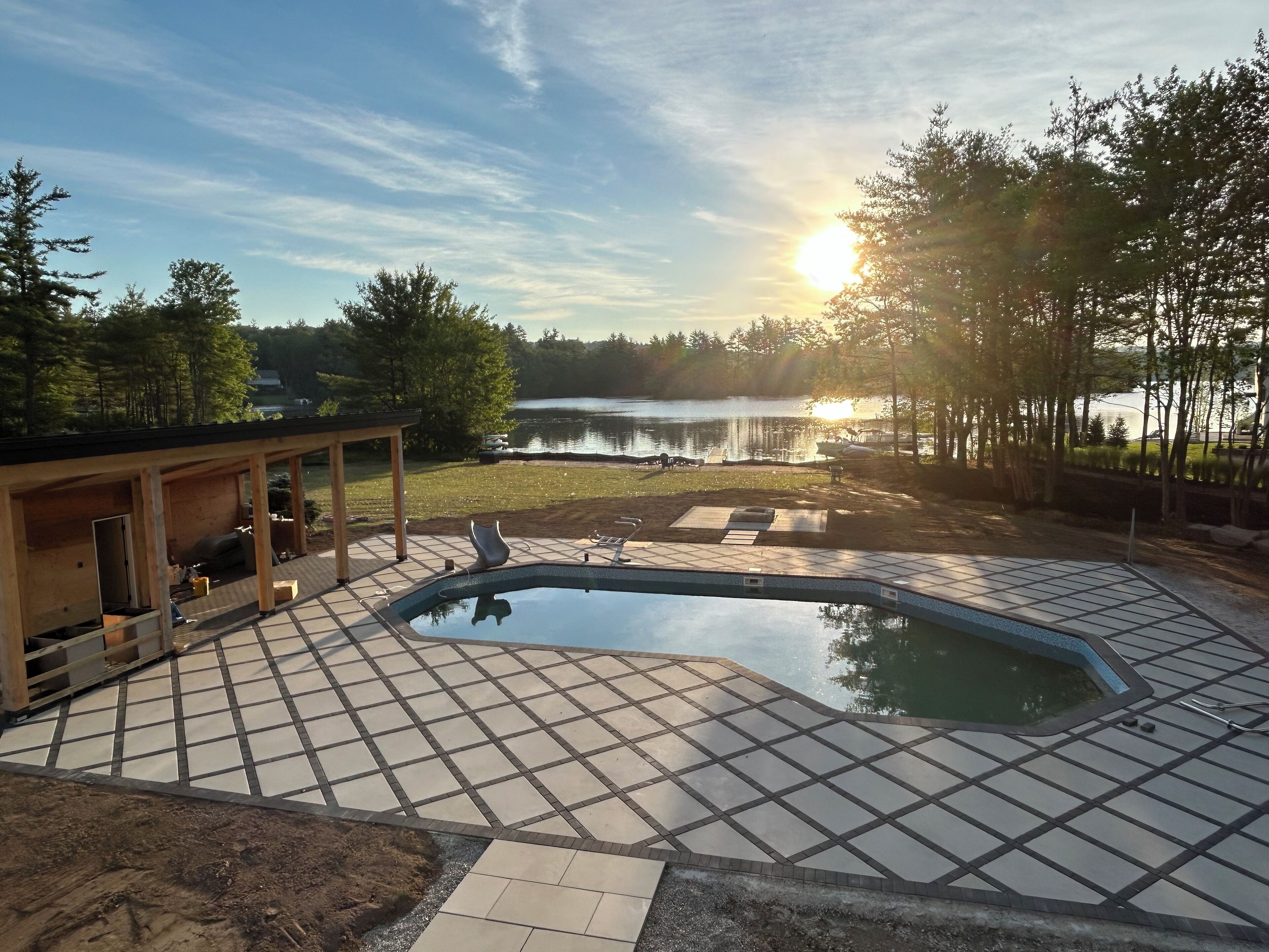 Amazing Lakefront property, Private in ground pool, Epic views of Lake Monomonac