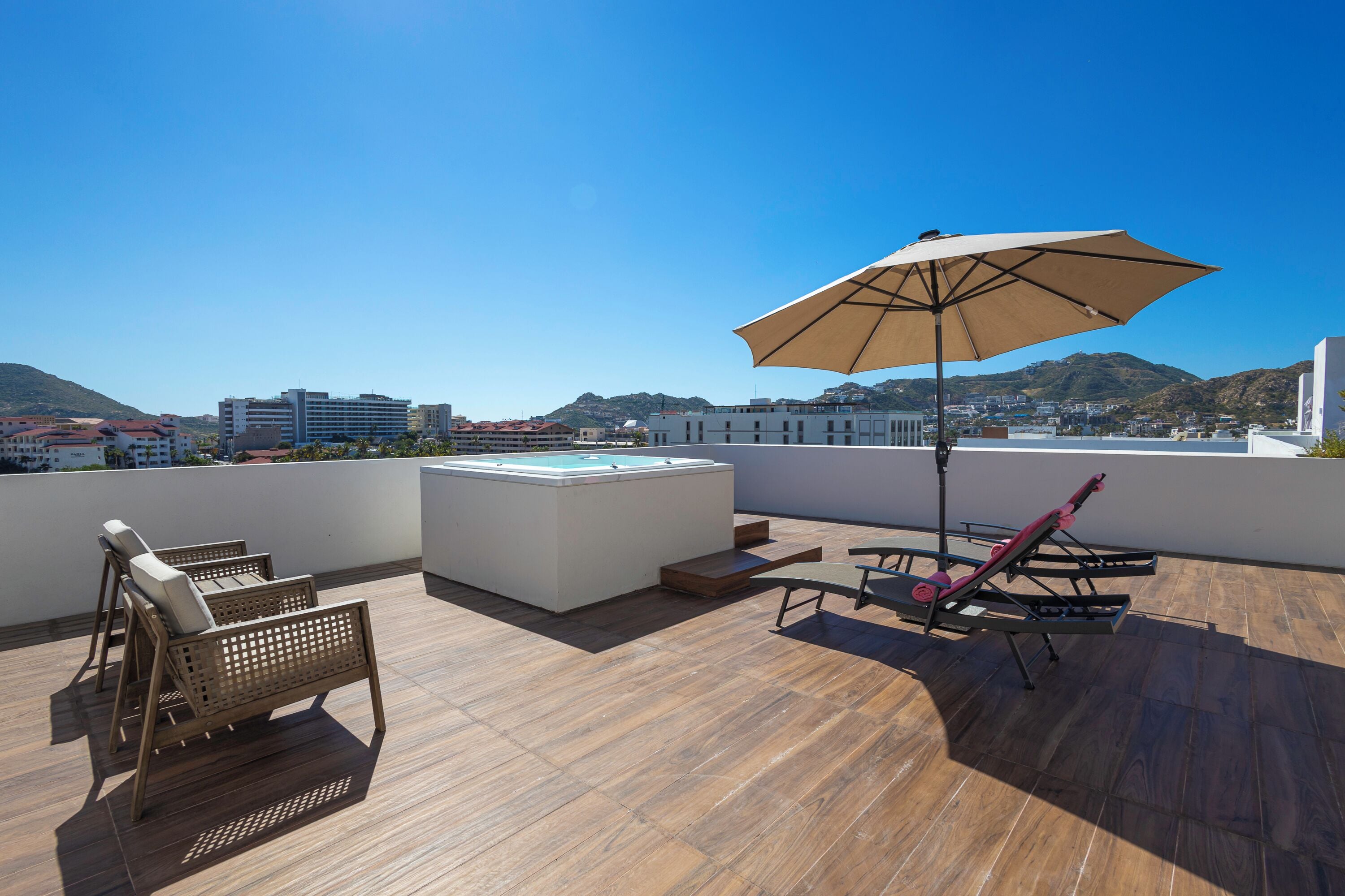 Departamento superior, 3 habitaciones, hidromasaje, vista a la ciudad | Vista desde la habitación