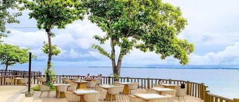 Utsikt mot havet/stranden