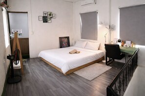 1 chambre, bureau, fer et planche Ă repasser, Wi-Fi gratuit
