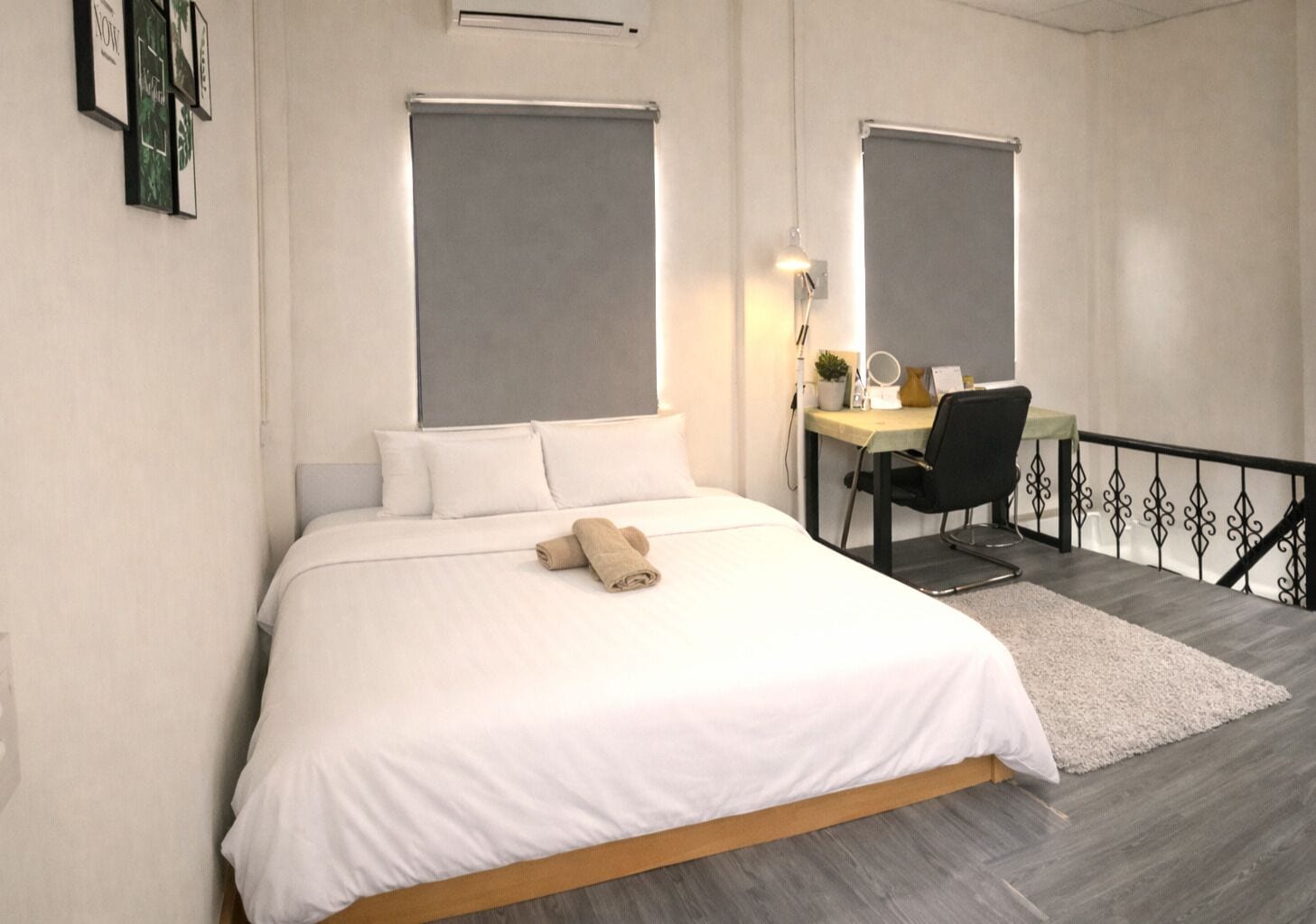 1 chambre, bureau, fer et planche à repasser, Wi-Fi gratuit