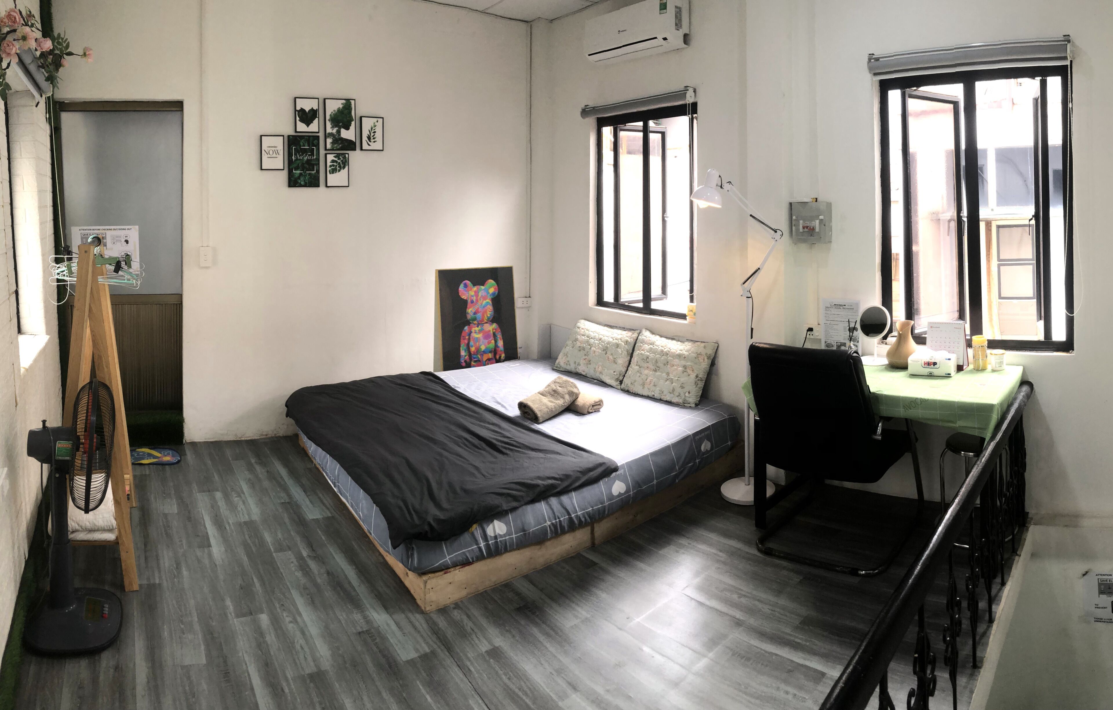 1 bedroom, desk, iron/ironing board, free WiFi