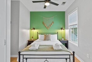 3 habitaciones, tabla de planchar con plancha y wifi gratis 