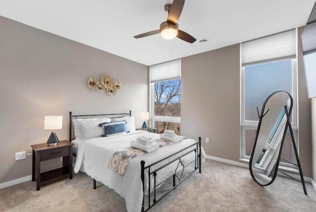 3 habitaciones, tabla de planchar con plancha y wifi gratis 