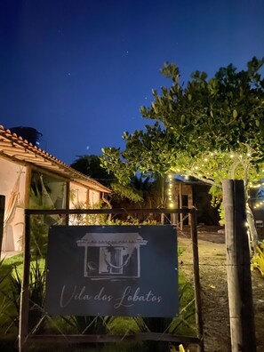 Entrada da propriedade