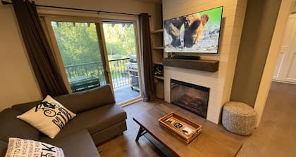 The Bear Den @ Creekside Steps to Whistler Gondola for Skiing and Biking