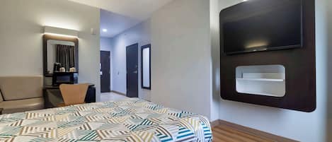 Standard Room, 1 Queen Bed, Non Smoking | Blackout drapes, free WiFi, bed sheets