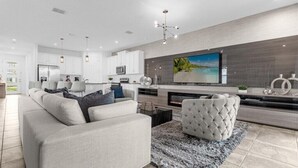 Living area - 7 Bedrooms/ 7 Bathrooms/ Solara Resort (8959 AD) (Kissimmee)