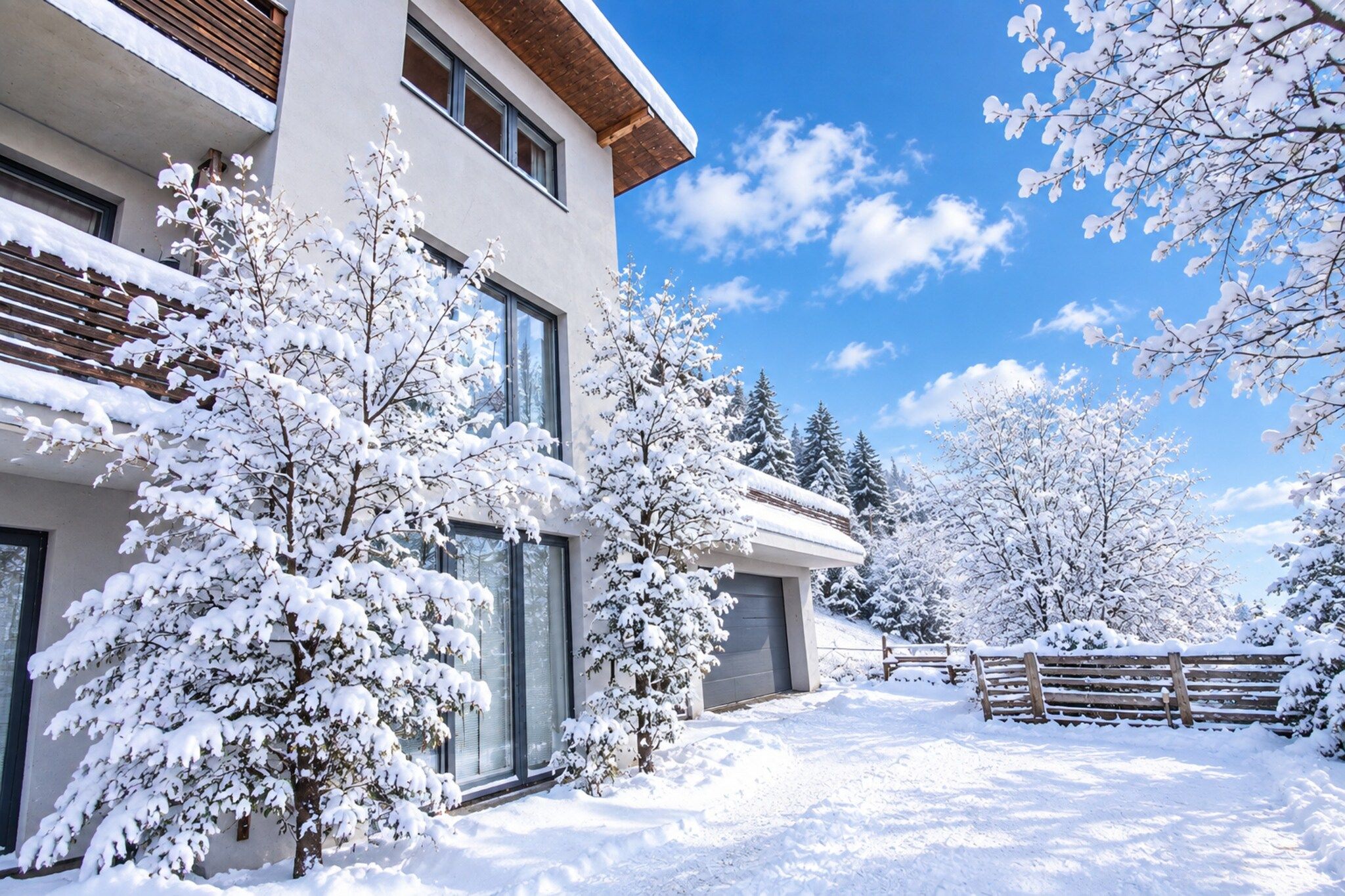 Holiday Home Exterior [winter]