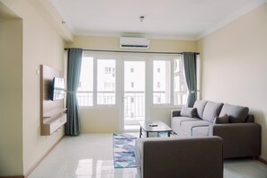 Living area - Comfortable And Modern 2Br At Grand Palace Kemayoran Apartment (Jakarta)