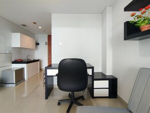 Apartment | Living area - Nice And Comfy 1Br At Dago Suites Apartment (Bandung)