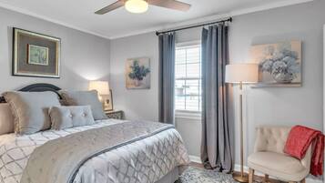2 chambres, bureau, fer et planche à repasser, Wi-Fi gratuit