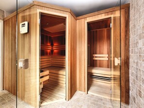 Sauna - Holiday cottage (+28p) on the banks in Durbuy (Durbuy)