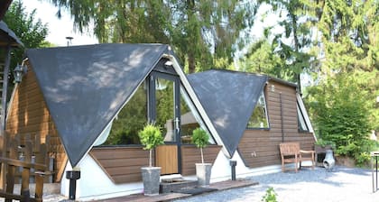 Chalet in Gesves with Roof Terrace, Garden, BBQ