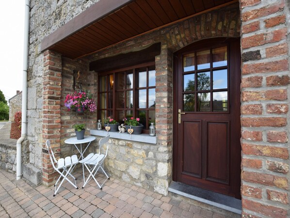 Terrace/patio - Cozy Family Stay in Durbuy (Durbuy)