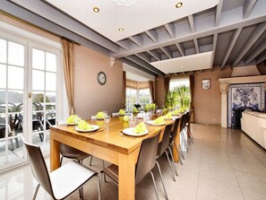 Dining - Durbuy Luxe Villa with Pool (Septon (durbuy))