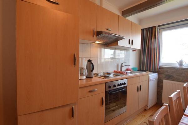 Refrigerador, horno, placa de cocina, lavavajillas