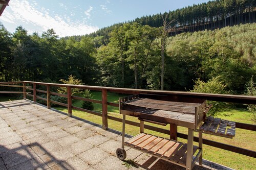 Maison de vacances avec terrasse couverte