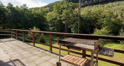 Maison de vacances avec terrasse couverte