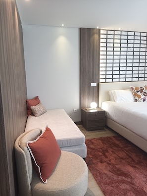 Suíte estúdio superior | 1 quarto, cofres nos quartos, escrivaninha