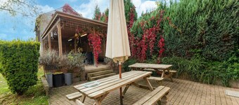 Casa de vacaciones en Montleban con sauna