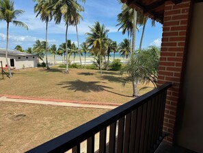 Blick von der Unterkunft